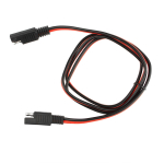 Sae to Sae 2-pin pikenduskaabel DC toitega 14AWG Kiirjuhtmestik Sae pistikuni 120cm