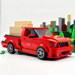 poladeer 362 tk F-150 Lightning meisterseeria DIY v&otilde;idus&otilde;iduauto kohandatud kokkupandavad ehitusklotsid hariduslikud m&auml;nguasjad kaunistused kingitus QR code
