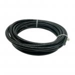 2M AN3 Mootorratta Punutud PVC Roostevaba Teras PTFE Piduritoru Voolik Vedeliku H&uuml;drauliline Voolik V&otilde;istlusratta Piduri Gaasi &Otilde;li K&uuml;tuse Toru Toru Black 2M