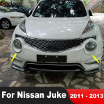 Nissan Juke F15 2010 2011 2012 2013 jaoks Kroomitud Auto Esitulede Lambi Kate Liistud Esitulede Raami Liistud V&auml;lis Tarvikud gray