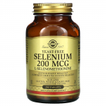 Solgar, seleen, p&auml;rmivaba, 200 mcg, 250 tabletti