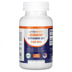 Vitamatic, k&otilde;rge potentsusega, vitamiin B1, 500mg, 120 kapslit