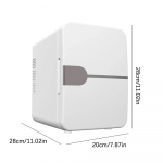 Mini 6L Autok&uuml;lmik Ilukosmeetika Mask Meik Nahahooldus K&uuml;lmik DC 12V / AC 220V Kuumutav Jahutav &Uuml;hiselamu K&uuml;lmik