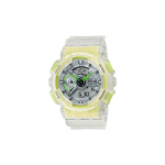 CASIO Unisex Vedelkristall/Analoog Kahekordse N&auml;idikuga Seeria Hall Kell GA-110LS-7APR GA-110LS-7APR