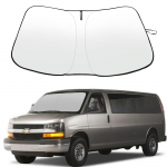 Sobiv esiklaasi p&auml;ikesekate 1996-2025 Chevrolet Expressi kaubikule P&auml;ikesekate Chevy Expressile P&auml;ikesesirmikaitse For 1996-25 Express