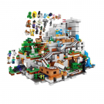 Minecrafti ehitusplokid M&auml;ekoopade komplekt minikujukestega Minu Maailma Sari