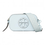 Tory Burch Miller Logo T&otilde;mblukuga Lakknahast V&auml;ike &Otilde;la-Crossbody Kott Naiste kotid Sinine 158489-400 Basic Set (Bag+Dust Bag)
