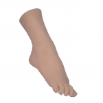 Elutruu TPE silikoonist jalamudel, p&auml;ris inimese jala koopia fotograafiaks, ehete eksponeerimiseks, kunstisket&scaron;iks left foot