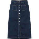 Timberland Vabaaja Mugav Pehme Teksist Maxi Seelik Naiste seelikud Indigo A6XXA-B71 27 black
