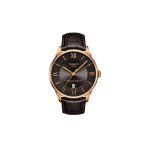 Tissot Dulur Seeria Automaatne Mehaaniline Liikumine Kalender Roosa Kuld Veekindel Lihtne Vabaaja Kell Meeste kellad Teras Nahk T099.407.36.448.00 Rose Gold-plated