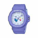 Casio Baby-G Naiste Vaik 100M Veekindel Analoog P&otilde;rutuskindel Kvartsikell BGA-10-6APRB valge