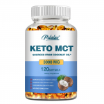KETO MCT 3000mg - kookos&otilde;liga, C8 C10 Kaalulangus, Isu v&auml;hendaja 120