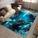 Uus Godzilla VS Kongi multikavaip libisemisvastane vastupidav suur vaip elutuppa magamistuppa kodu kaunistamiseks 50x80cm (20x31in)