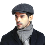 Meeste suurte m&otilde;&otilde;tude Ivy m&uuml;ts Suure peaga mees Vilt Newsboy m&uuml;ts Isa vabaaja baretim&uuml;tsid Talvine villane lame kaheksanurkne m&uuml;ts 55-59cm 60-62cm 60-62cm beige