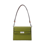 Tory Burch Lee Radziwill Reguleeritava Eemaldatava &Otilde;larihmaga Vasikanahast Crossbody Kott Naiste kotid Tume-Matcha 161494-300 Basic Set (Bag+Dust Bag)
