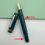 WingSung 630 L&uuml;hike Vaik T&auml;itesulepea Iraurita 0.5mm NO.8 Otsik Kolb Vaik Kuldne Klamber Pen Kirjatarbed &Auml;rikirjutamine Kingitused (as the picture,F(0.5mm))