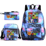 Anime Multikakott Sprunki Suure Mahutavusega Algkooli &Otilde;pilase Koolikott Kotipliiatsikarp Backpack