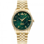 Vivienne Westwood VV208GDGD Wallace Kuldse Tooni Naiste K&auml;ekell 37mm roheline