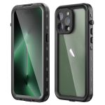 IP68 Veekindel iPhone 16 15 14 13 12 11 Pro Max XS Max XR SE 78 jaoks &Uuml;mbris Punase Pipra Kate Sukeldumine Allvees Ujumine V&auml;lispordid iPhone 7 8 must hall v&auml;rv