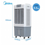 Midea AC360-20A T&ouml;&ouml;stuslik aurustav &otilde;hujahuti CN pistikuga (adapter kaasas)