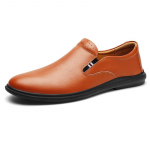Uus saabumine Meeste Mokassiinid Lihtsad Nahast Mokassiinid Mugavad Slip-On Korterid K&auml;sit&ouml;&ouml;na Valmistatud Meeste S&otilde;idujalatsid Klassikalised &Auml;rikad 38
