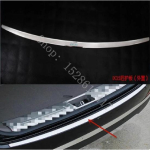 Hyundai ix35 2009 2010 2011~2017 jaoks Roostevabast terasest Tagumise kaitseraua kaitse L&auml;vepakk Pagasiruumi astmelaua liistud Kleebised Tarvikud h&otilde;be