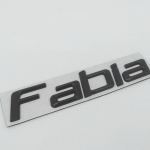MBOF6 Skoda Fabia FABIA logot&auml;htedega auto tagaluugi embleem kleebise stiilis auto kere moodne kaunistus aksessuaarid