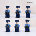 M8040 6tk patrullpolitsei linna okupatsiooni ehitusplokid minifiguur m&auml;nguasi