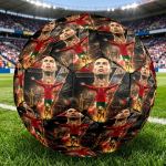 1 tk Cristiano Ronaldo p&auml;randijalgpallid Standard suurus 5 Masin-Spordiliiga V&auml;lisv&otilde;istlus Jalgpalli treeningpall Futbol VoetbalY070889 Size 5 brown