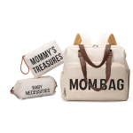 Oliiviroheline Veekindel Kerge M&auml;hkmekott Seljakott Isa Ema Reisimine Suure Mahutavusega Beebihooldus Off-White MOM 2 Mini Bags
