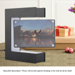 LED magnetiline levitatsioonipildiraam Kodu kontor Pulmade kaunistus gray