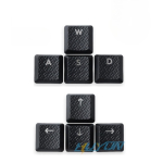 Logitechi klahvid mehaanilisele klaviatuurile G915/G913/G913tkl/G813TKL L&auml;bipaistvad 111 klahvi USA versioon Sisaldab ISO klahve keycap
