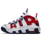 Nike Air More Uptempo Valge Sinine Punane Kamuflaaž GS CZ7885-100 36 gray