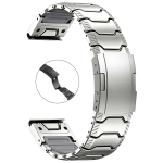 22/26mm Titaan + Silikoonrihm QuickFit Band Garmin Fenix 8 47/51mm E 7 7X Pro 6 6X Rihmad Tactix 8 Enduro 3 K&auml;ev&otilde;ru jaoks QuickFit 22mm gray