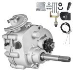 VEVOR Veojuhik, 2-7HP Mootorile, 2300 RPM K&otilde;rge Tugevusega Veojuhik 3 K&auml;igurežiimi ja D&uuml;naamiliselt Tasakaalustatud Teljega 21.2 x 17 x 16 cm