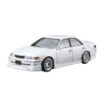 Aoshima Tuunitud auto Vertex JZX100 Mark II Tourer V '98 (Toyota) 1/24 m&otilde;&otilde;tkavas plastmassmudel - Valge white