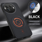 P&otilde;rutuskindel kangast magnetiline &uuml;mbris Realme GT 8 Pro GT8 Pro GT8Pro RealmeGT8Pro jaoks Traadita laadimise tagakaas Coque realme GT8 Pro must