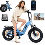 AGILERIDE 20 Elektrijalgratas EB8-B 48V 15Ah 250W &ndash; 144 km s&otilde;iduulatus, 25 km/h &ndash; koos rakenduse ja LCD-ekraaniga