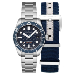 Croft Watch 150 ATM Veekindel Safiir Sinine [SPINNAKER] Automaatne, Vastupidav, Klaas, Tihvtid, SP-5129-11, Meeste [Autentne] gray