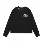 Unisex Suur Kirjatr&uuml;kiga Raglaanvarrukaga Pikk T-s&auml;rk Vabaaja Puuvillane T-s&auml;rk Teismelistele T&auml;iskasvanutele Large black