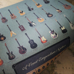 Guitar Vintage plakatibaar Cafe Kraft Paper Home Decor 1