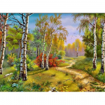 Huacani teemanttikandid maastik t&auml;isruudu komplekt Teemantmaaling Scenic Rhinestones 45*60 cm