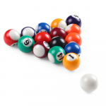 25 mm / 38 mm laste piljardilaua pallide komplekt Vaigust v&auml;ikesed basseinipallid t&auml;iskomplekt 25mm