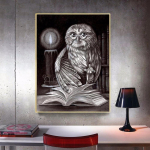 Teemantmaaling &Ouml;&ouml;kullide raamat T&auml;ispuurimisr&otilde;ngas T&ouml;&ouml;riistad Teemanttikandid Loomad Rhinestones pildid 20X30CM