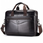 LAOSHIZI meeste portfell meestele ehtsast nahast k&auml;ekott Dokumendikott Crossbody kott tumepruun v&auml;rv