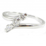 Bague Argent 'C&acirc;lin' 52 valge