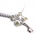 Les Tr&eacute;sors De Lily [J6319] - Bracelet cr&eacute;ateur 'Scarlett' (cl&eacute;) h&otilde;be