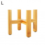 Rack Hoidja Pot Bonsai Koduaed Puitlilled siseruumides eksponeeritavate taimede aluse riiul L