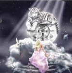 Teemantmaaling Animal Tiger Full Drilling Teemanttikandid Ristpistes 30x30CM