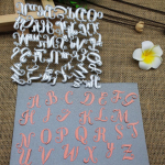 Talos t&auml;ht t&auml;hestik metallist l&otilde;ikamisstantsid DIY scrapbooking paberkaardid albumi &scaron;abloon h&otilde;be